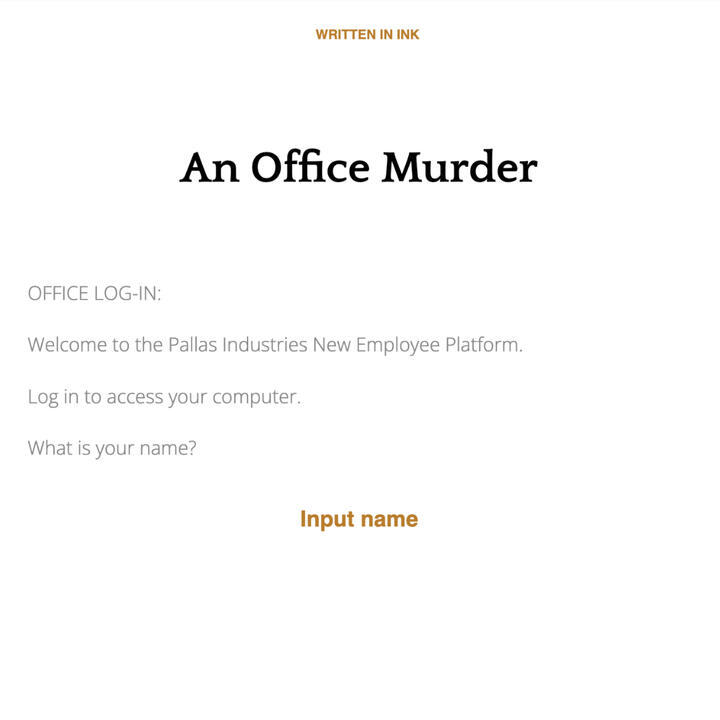 AN OFFICE MURDER | Point and Click Mystery in development in Adventure Game Studio